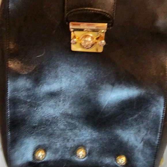 Vintage Salvatore Ferragamo‎  Black bag - Picture 13 of 14